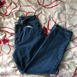 Vintage High-Waisted Gap Mom Jeans